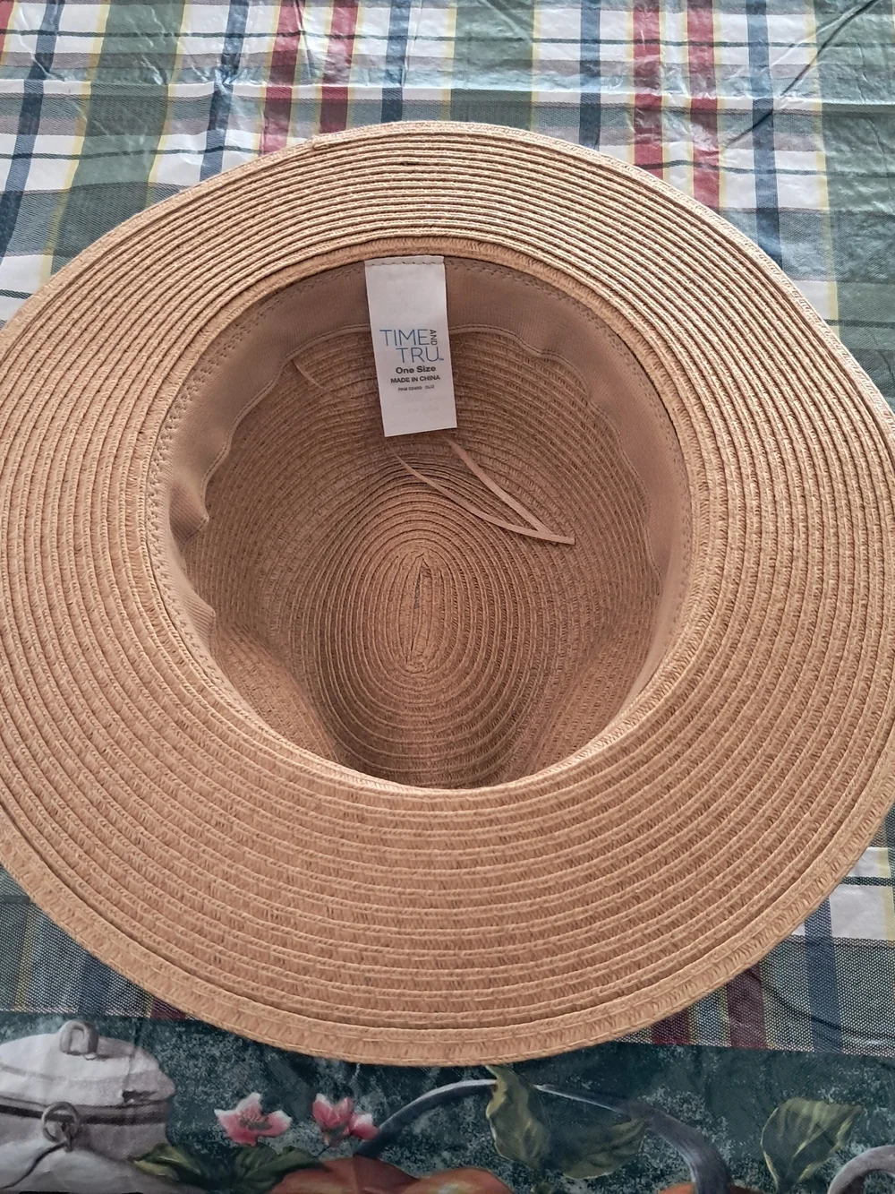 Neutral‎ Straw Fedora Hat - Light Beige